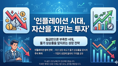 주식투자를 해야하는 이유: 인플레이션 방어 및 실전 전략 가이드