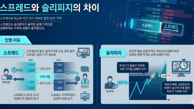 스프레드 슬리피지 뜻 체결 오차 줄이기 총정리