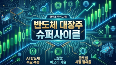 반도체 관련주 대장주 분석 및 하반기 전망 가이드