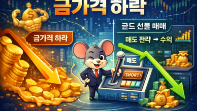 금가격 하락 2대 요인: 금시세 전망과 매매법