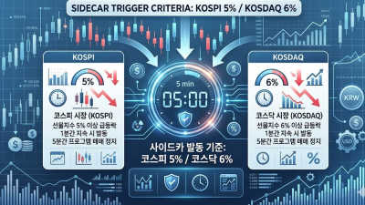 사이드카 매수 매도 발동 기준 및 리스크 관리