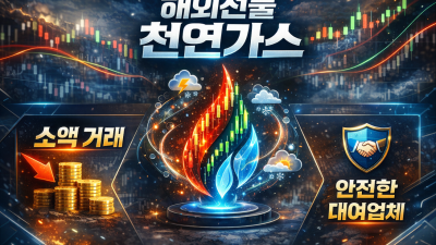 해외선물 천연가스 증거금, 소액 거래 1순위 대안