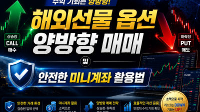 해외선물 옵션 양방향 매매 및 안전한 미니계좌 활용법