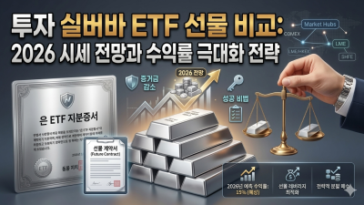 은 투자 실버바 ETF 선물 비교, 2026 시세 전망과 수익률 극대화 전략