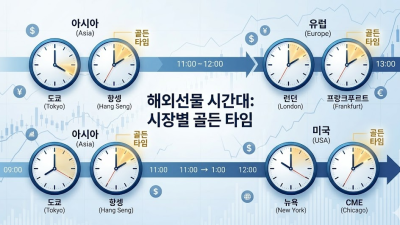 해외선물 시간대 나스닥 개장시간 및 수익 전략 요약