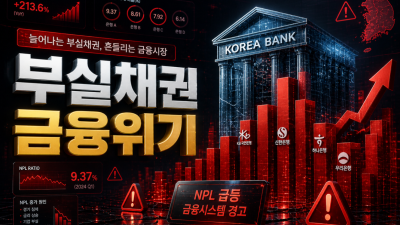 4대 금융그룹 부실채권: 회수 불능 2조 원 돌파 분석