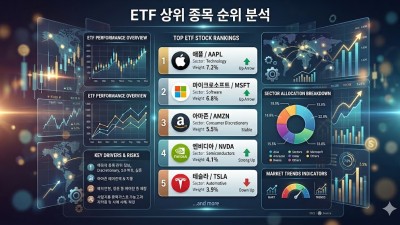 ETF 상위 종목 순위 분석, 단순 수익률보다 중요한 실전 리스크 관리 팁
